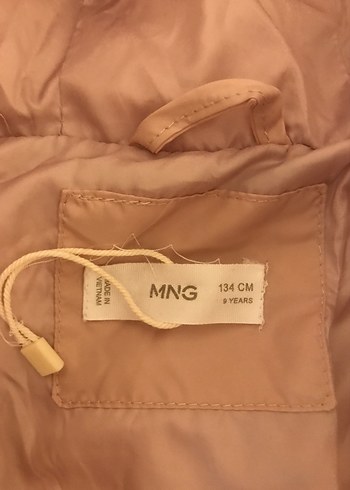 Kız Çocuk pembeKapüşonlu Şişme Mont - Görsel 2