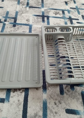 Diğer Gri Plastik Bulaşık Kurutma Rafı
