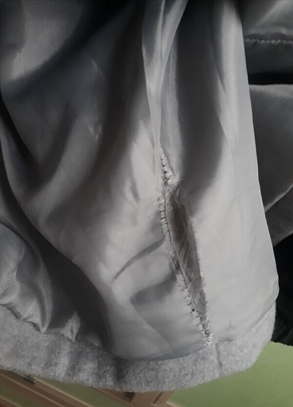 Gri koton kaban - Görsel 5