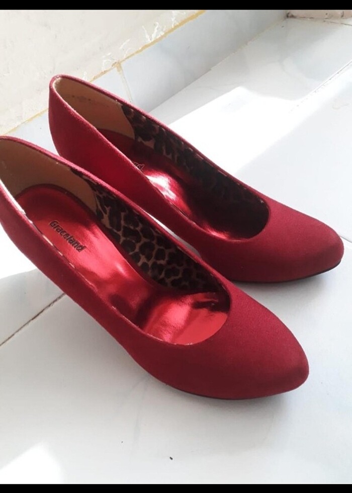 41 numara topuklu ayakkabı  - Görsel 2