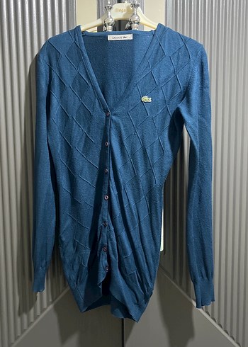 Lacoste Mavi V Yaka Triko Hirka