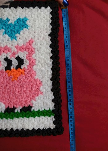 Baykuş Lif El Örgüsü - Görsel 2