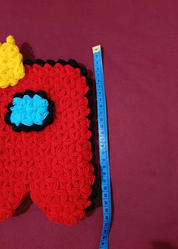 Among Us Kese Lif El Örgüsü - Görsel 3