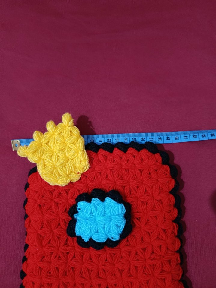 Among Us Kese Lif El Örgüsü - Görsel 2