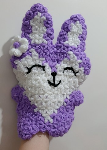 Tavşan Kese Lif El Örgüsü - Görsel 4