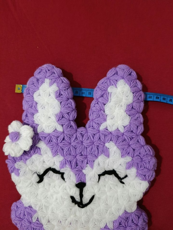 Tavşan Kese Lif El Örgüsü - Görsel 2