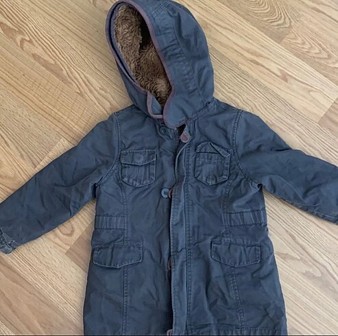 Zara marka içi kürklü çocuk mont