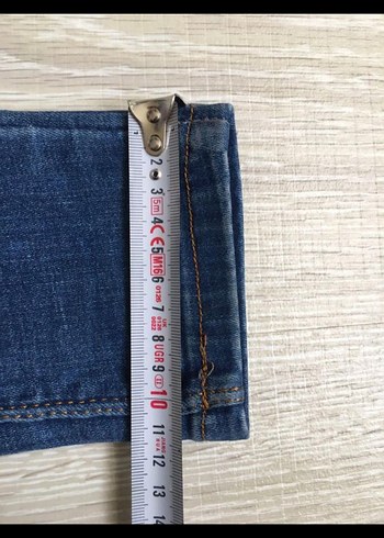 Kadın Mavi Regular Fit Denim Pantolon - Görsel 8
