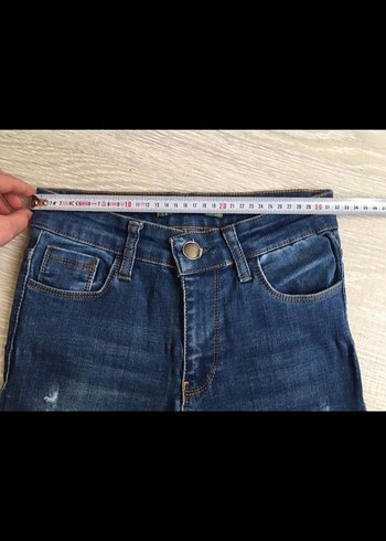 Kadın Mavi Regular Fit Denim Pantolon - Görsel 5