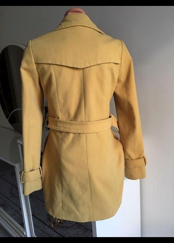 Düğmeli Sarı kaşe - Görsel 2