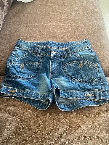 denim kısa şort