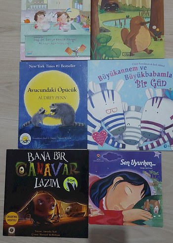 Çocuk Kitapları Seti - 6 Kitap