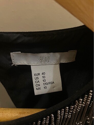 l Beden H&M gece elbisesi