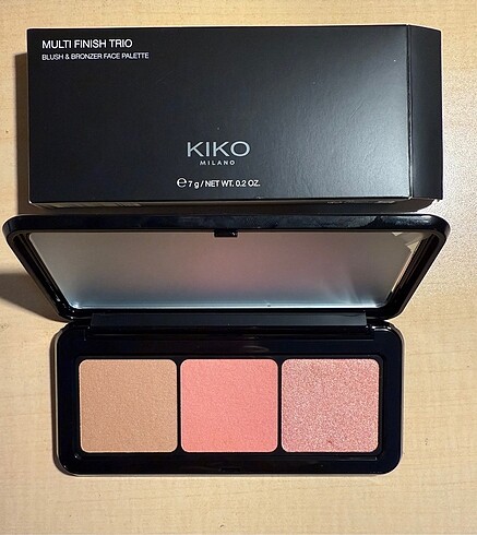 Beden KİKO bronzer ve allık paleti