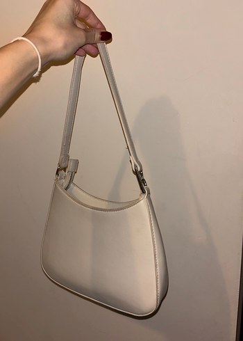 Minimalist Bej Kadın Çanta - Görsel 3