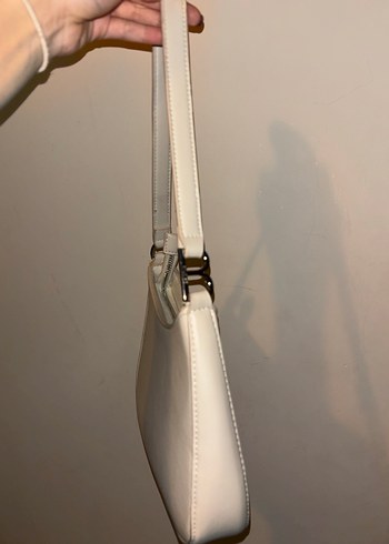 Minimalist Bej Kadın Çanta - Görsel 2