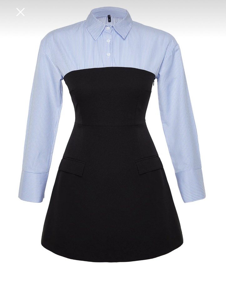 Gömlek Elbise - Görsel 2