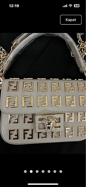 Fendi Fendi Versace Deri