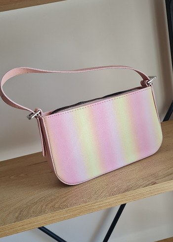 Beden pembe Renk Pembe Pastel Tonlu Kadın Çantası