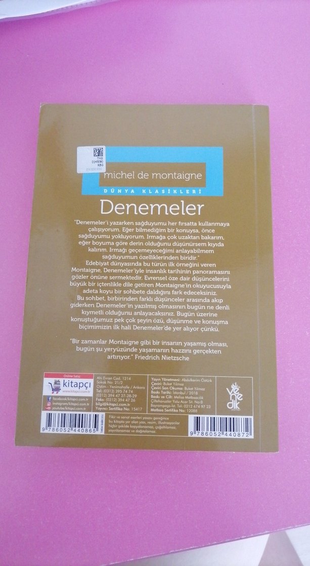 Denemeler - Michel de Montaigne - Görsel 2