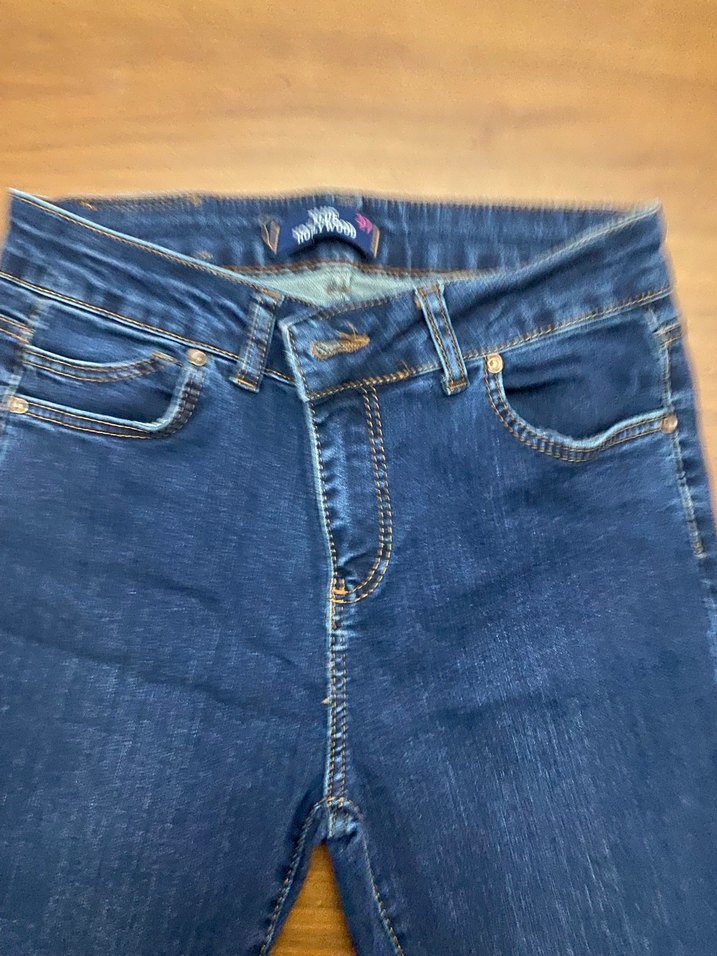 Kadın Lacivert  Kot Pantolon — görsel 2/4