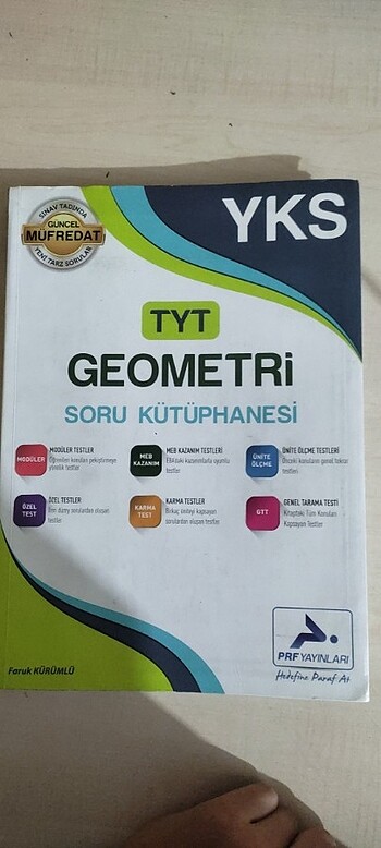 paraf yayınları tyt geometri