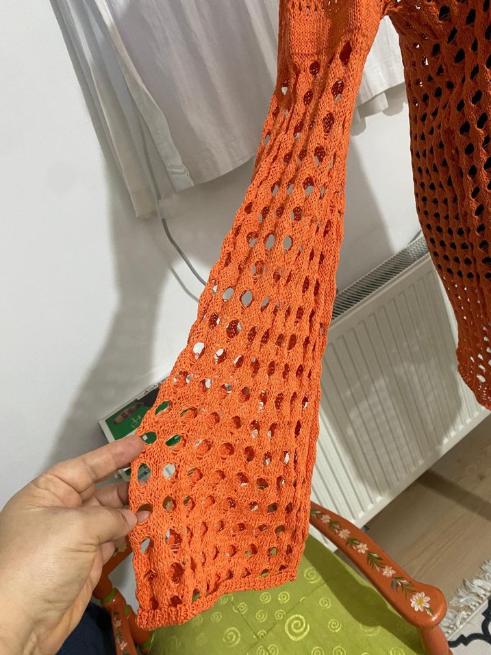 file örgü deniz elbisesi - Görsel 5