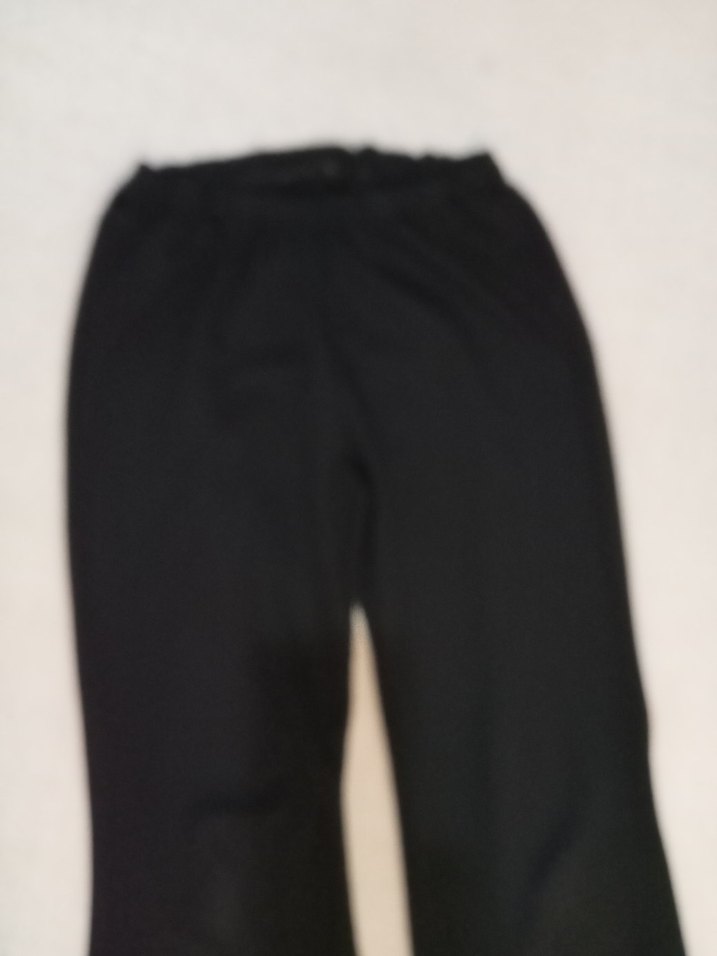 Siyah Kadın  İspanyol Paça Pantolon - Görsel 3