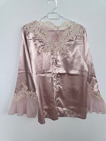 Saten gecelik - Görsel 9