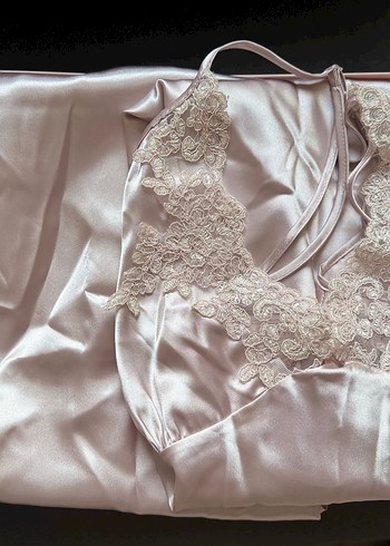 Saten gecelik - Görsel 2