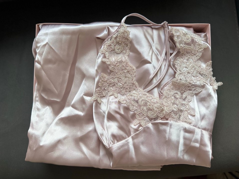 Saten gecelik - Görsel 2