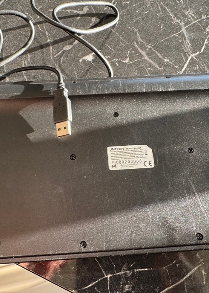 Kablolu klavye A4tech - Görsel 3