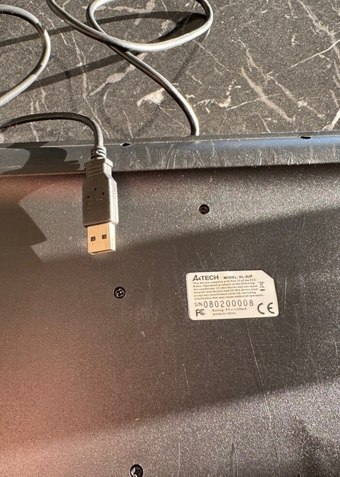 Kablolu klavye A4tech - Görsel 4