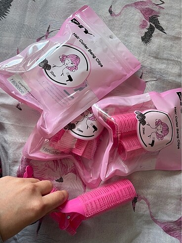 6 tanesi saç bigudi - Görsel 5