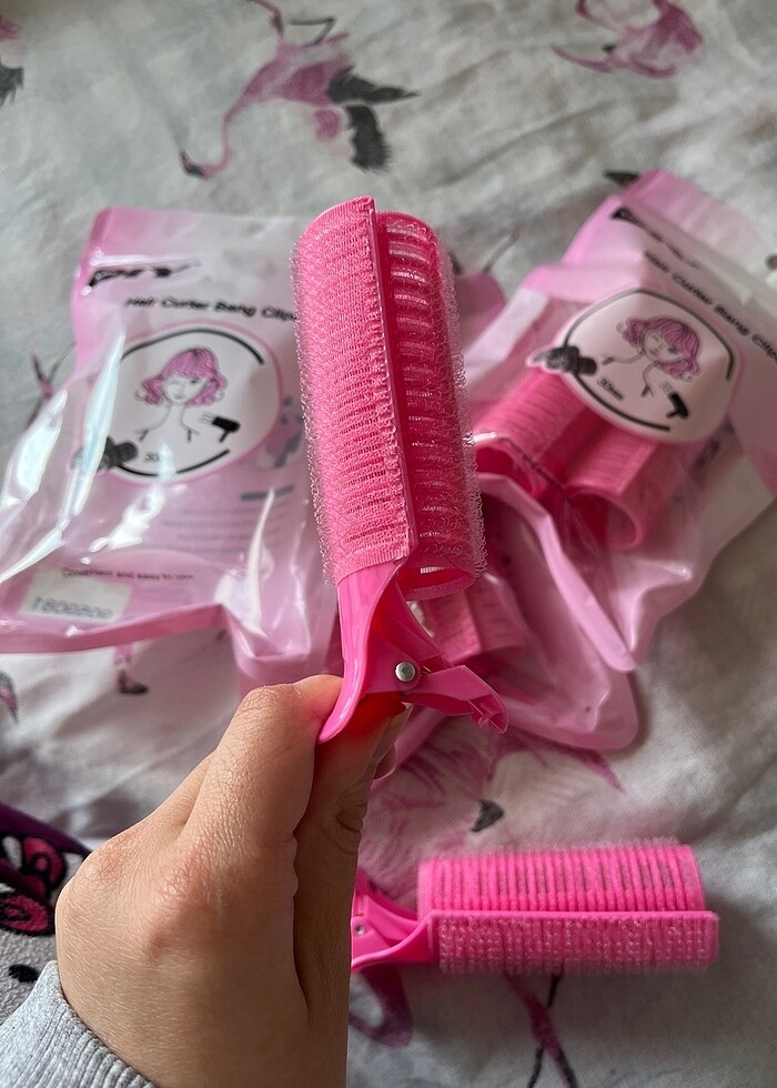 6 tanesi saç bigudi - Görsel 4