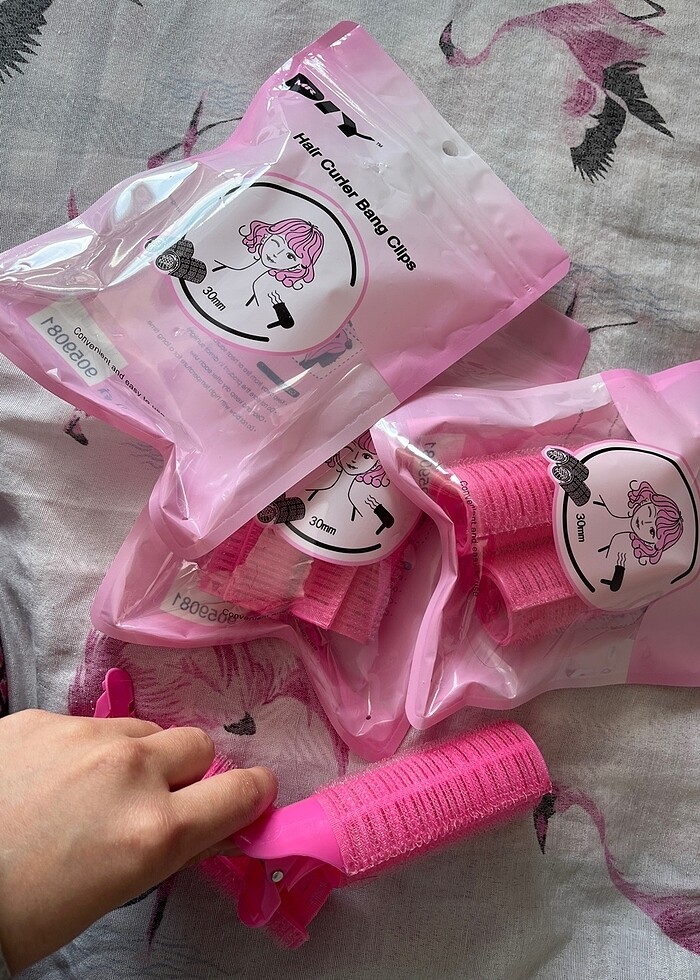 6 tanesi saç bigudi - Görsel 5