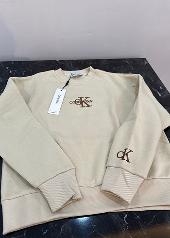 s Beden beyaz Renk Calvin Klein Sweatshirt