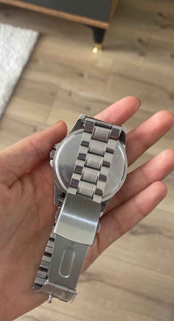 Gri Erkek Quartz İş Saat - Görsel 2