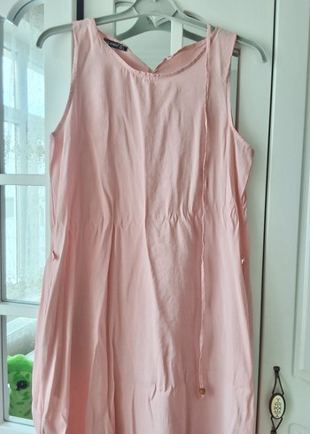 Pembe Midi V Yakalı jile - Görsel 2