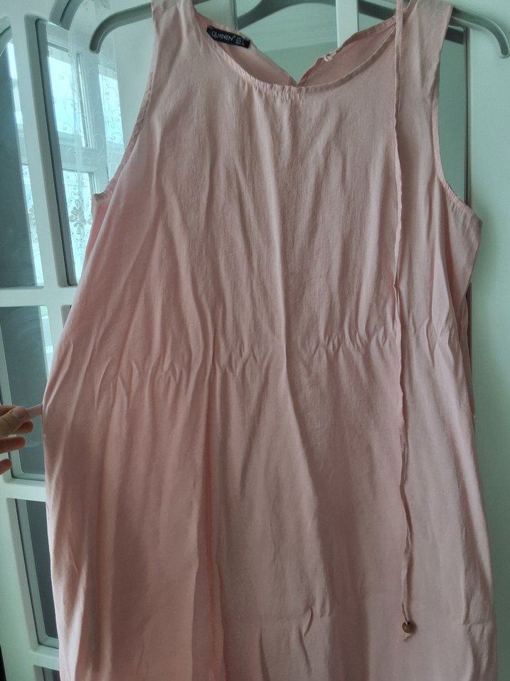 Pembe Midi V Yakalı jile - Görsel 3