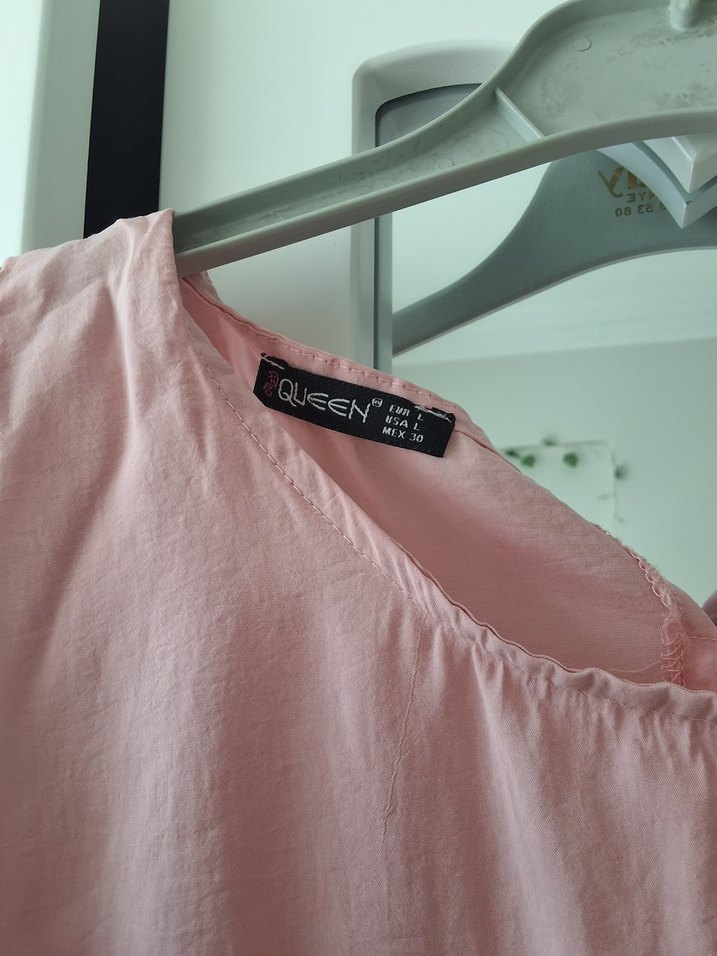 Pembe Midi V Yakalı jile - Görsel 5