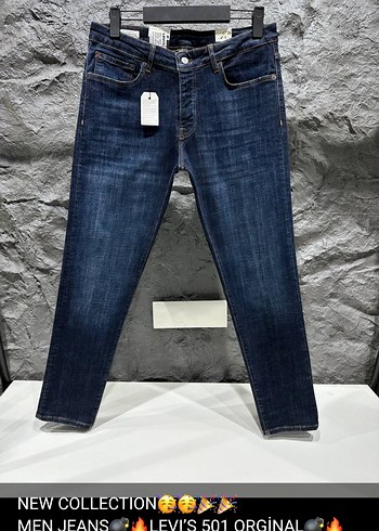 Levis Levi S 501 Orijinal Erkek Kot Pantolon
