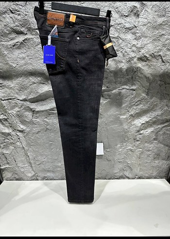 Jacob Cohen Siyah Regular Fit Erkek Kot Pantolon - Görsel 4