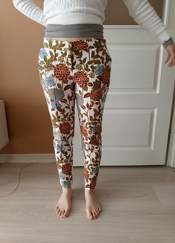 Yazlık keten pantalon