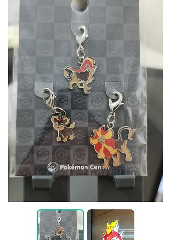 Pokemon Center Hiroshima Pyroar Charm