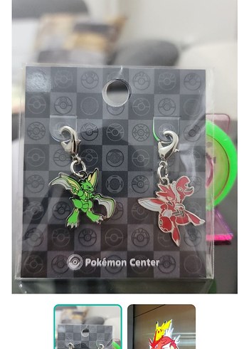 Pokemon Center Hiroshima Scyter Charm