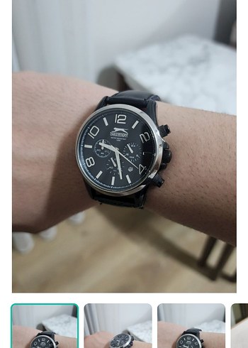 Slazenger Siyah Erkek Saati 100m Resist