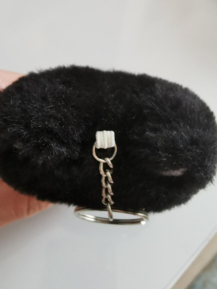 Siyah kedi anahtarlık - Görsel 3