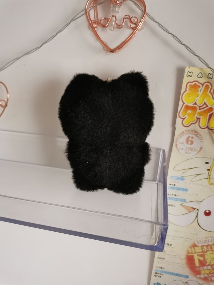 Siyah kedi anahtarlık - Görsel 2