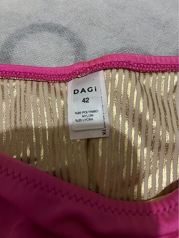 42 Beden pembe Renk Dagi bikini alt